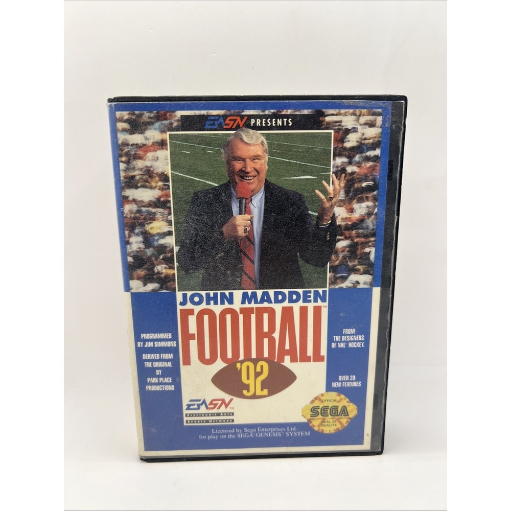 John Madden Football '92 (Sega Genesis, 1991)